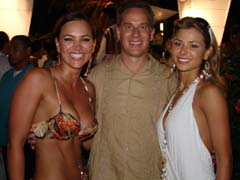 Kenneth Agee en el Concurso de Miss Colombia